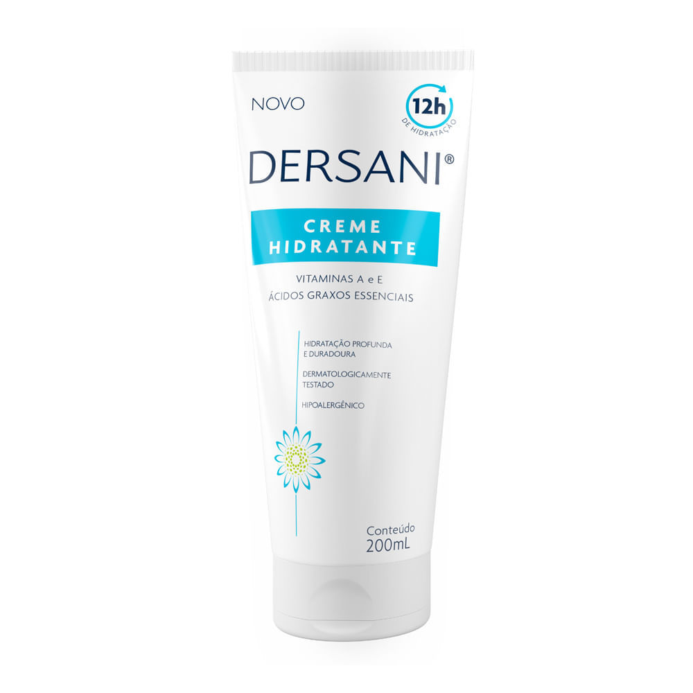 Dersani Creme Hidratante 200ml em Oferta na Shopee