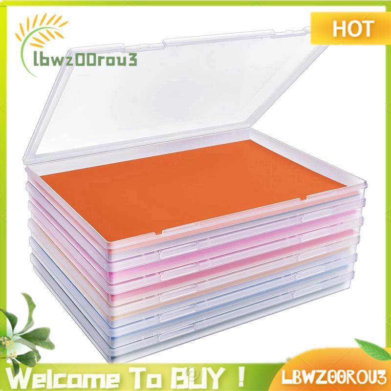 Caixa De Armazenamento De Fotos Com 6 Pacotes , Cabe Em De 8 " X 10 " , Encaixe Para Proteção , Cartões , Papéis , Artes