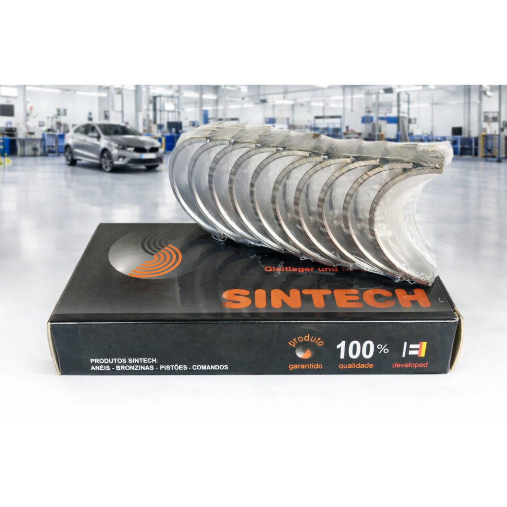 Bronzina de Mancal SINTECH para Fiat Argo Cronos Strada 1.3 8V FIREFLY Flex