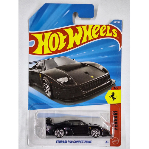 Carrinho Hot Wheels Ferrari F40 Competizione 63/250