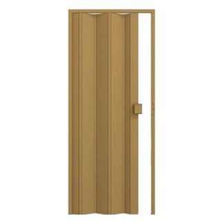 Porta Sanfonada de Pvc 210x60cm Permatti Cerejeira Liso em Oferta na Shopee
