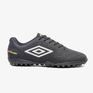 Chuteira Umbro Society Neo Striker Preto/Limão