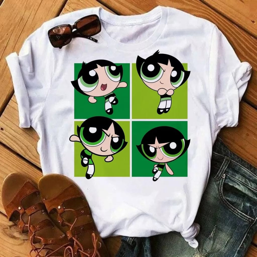 Tshirt Blusa feminina Meninas Super Poderosas, LINDINHA,DOCINHO,FLORZINHA,CAMISETA UNISSEX, DESENHO ANIMADO