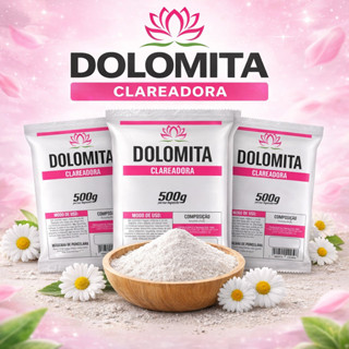 Dolomita 2kg em Pó Pura SKINCARE Com Laudo Técnico Esterelizada Dolamita Clareadora de Manchas em Oferta na Shopee