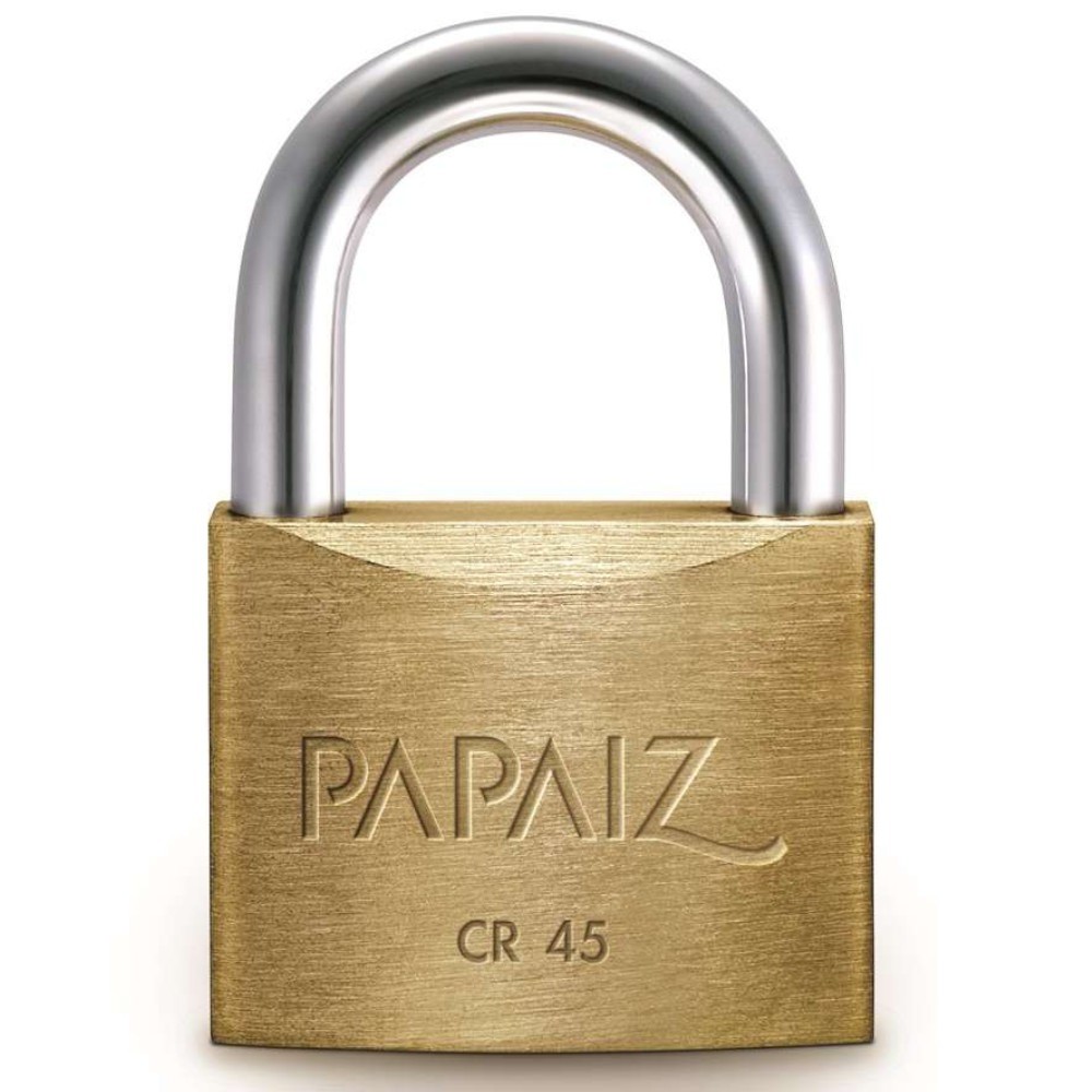 Cadeado em latão de 45 mm CR45 - Papaiz