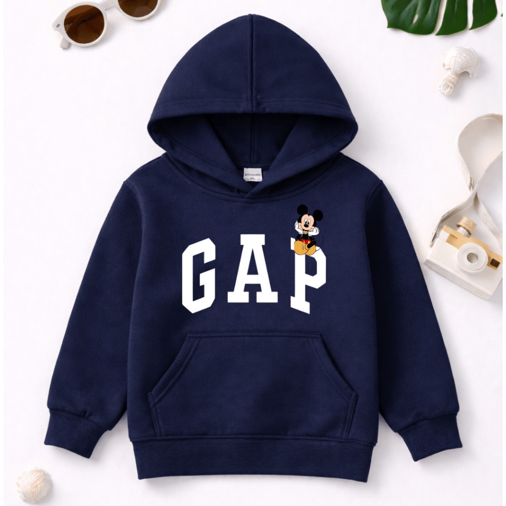Moletom INFANTIL Canguru com Capuz - Unissex estampa GAP