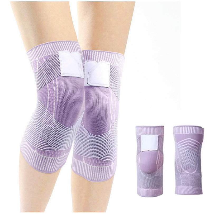 Joelheira Ortopédica Esportiva de Compressão com Estabilizador, Proteção para Treino Fitness Premium