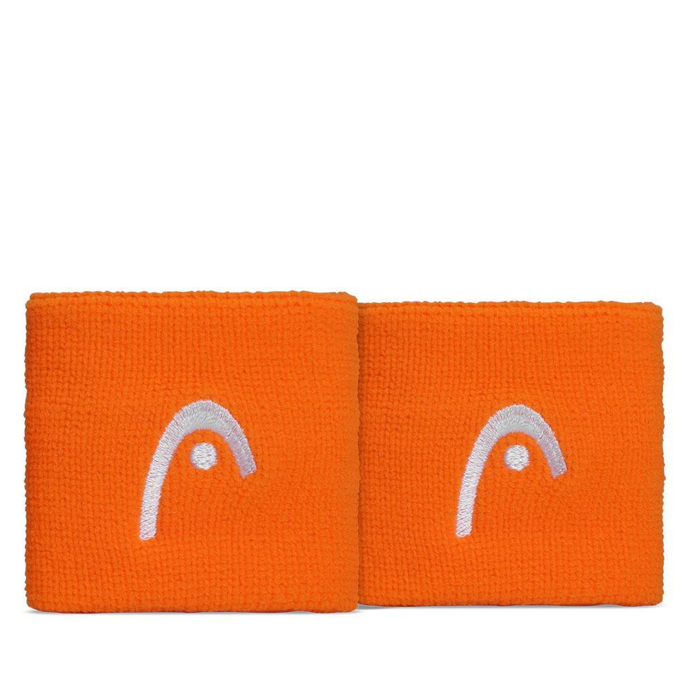 Munhequeira Head 2.5 Pequena Logo Laranja - Com 02 Unidades em Oferta na Shopee