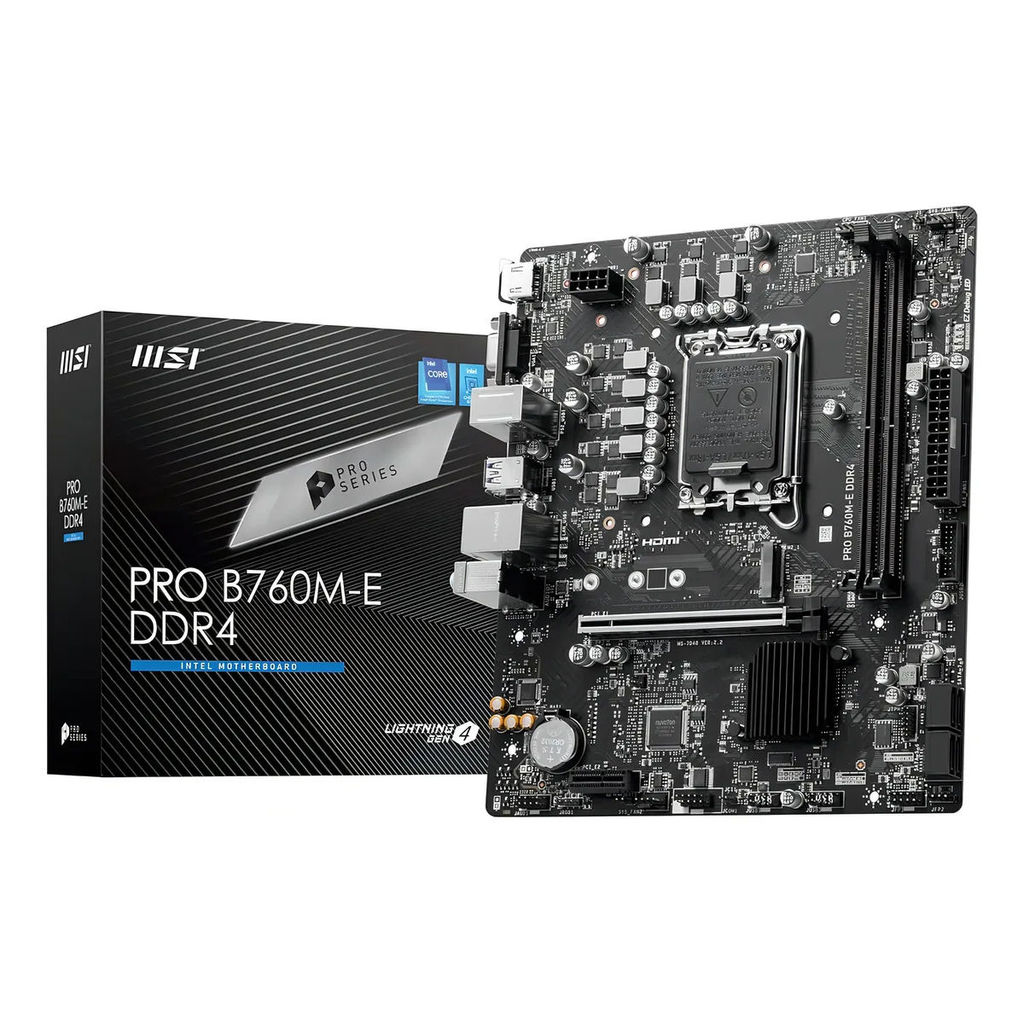Mb S1700 Intel Msi Pro B760M-E DDR4