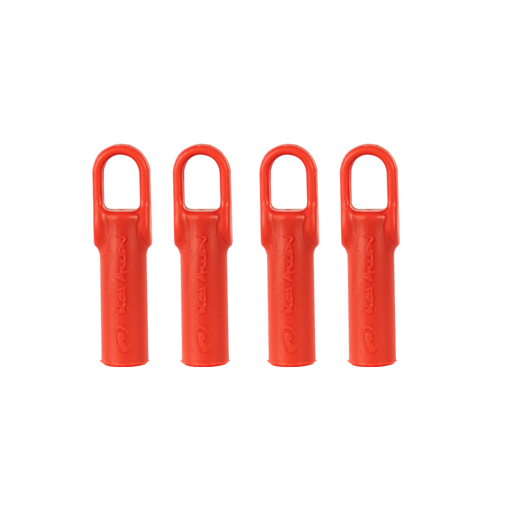 PROTETOR EM BORRACHA ROB ALLEN PARA SETAS 6,3/7MM - VERMELHO