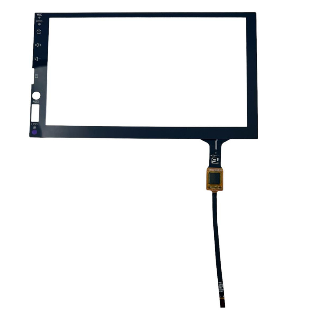 Tela Touch Screen Toque Tatil Vidro Multimidia Chinesa Capacitiva 7 Polegadas USB SD Caska ET-MP5 HT-3000