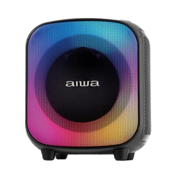 Caixa de Som Partybox Aiwa PB-07 com Bluetooth, Iluminação RGB, Entrada USB 100W RMS