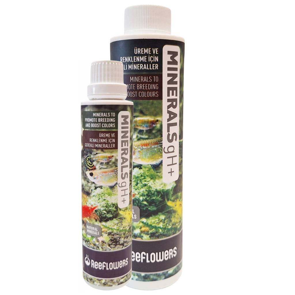 Suplemento Mineral Calcio e Magnesio Para Aquários ReeFlowers Minerals GH+