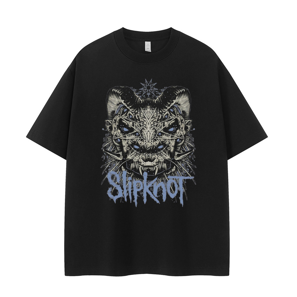 Music.Soul Camiseta Unissex Slipknot Banda Rock Estampa Vintage Design Exclusivo Confortavel Estilosa Descolada Moda ...