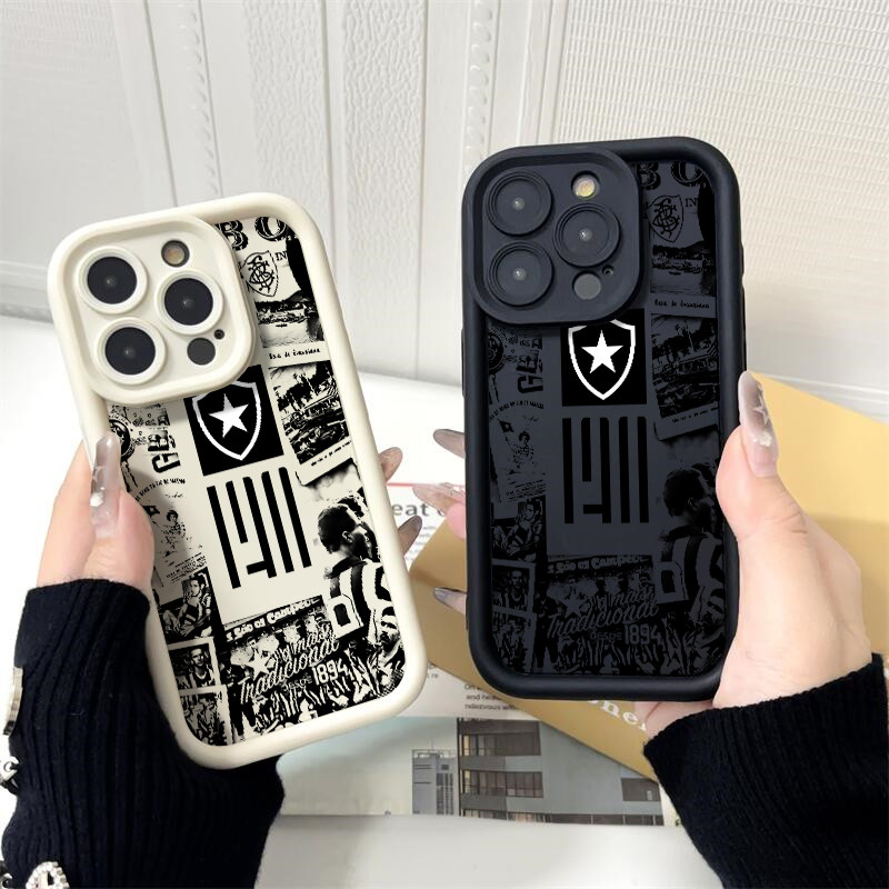 Capinha capa de celular Botafogo Futebol Clube para iphone 13 normal 14 11 12 13 16 17 15 pro max 13 pro 15 plus capa