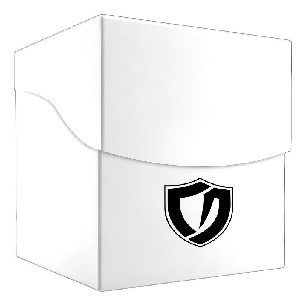 Deck Box Branco Central 100+ Magic Pokemon Yugioh Armazenamento Cartas