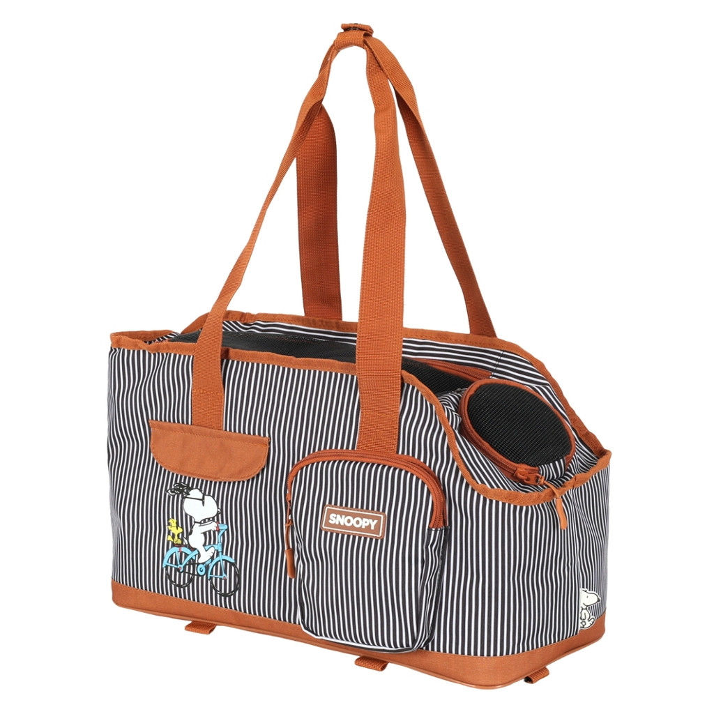 Bolsa Transporte Pet Snoopy Cão Gato Viagem Avião Bordo Cabine 4,5kg Pequena Conforto Qualidade Luxo