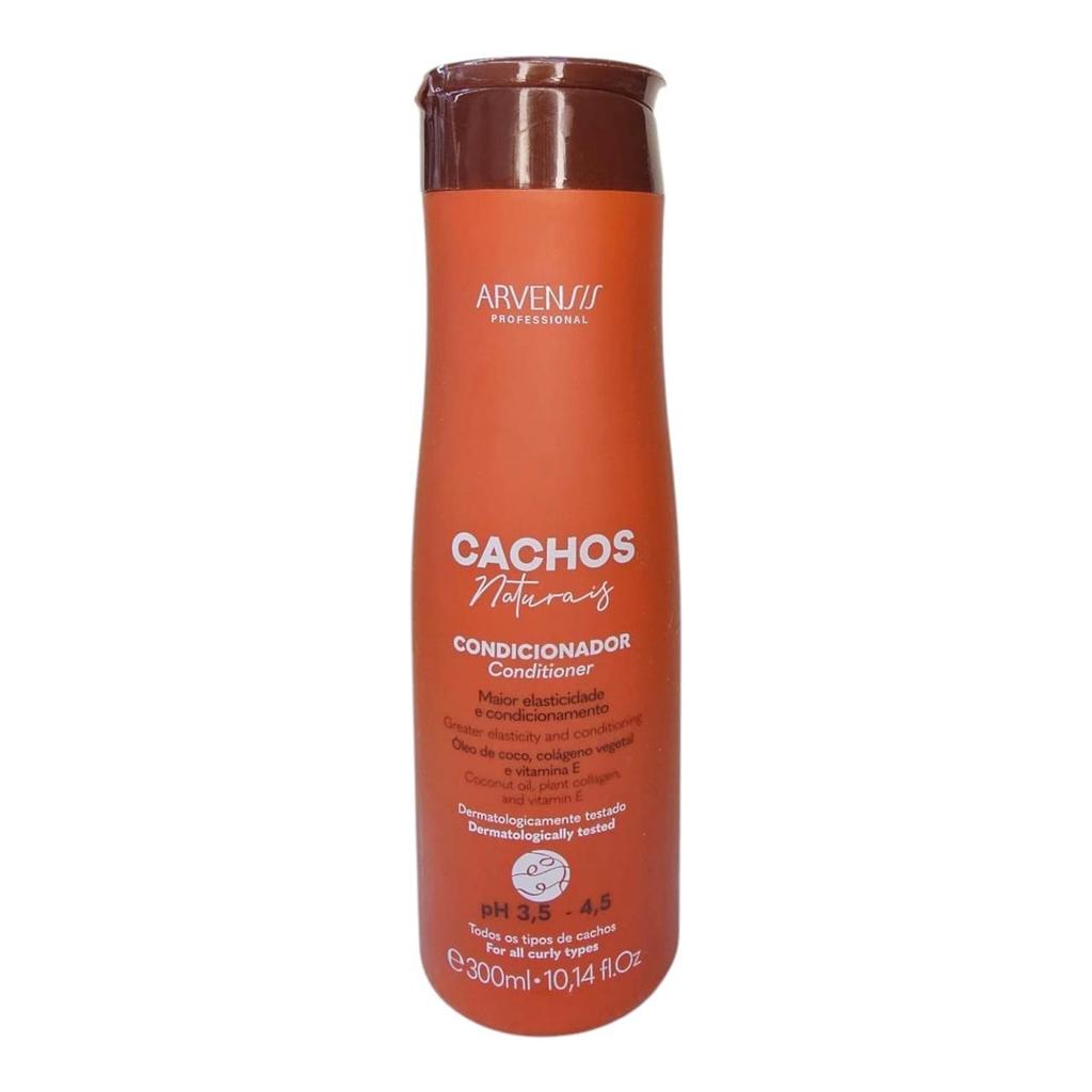 Kit Arvensis Professional Cachos Naturais - Shampoo 300ml + Condicionador 300ml — imagem 2 de 2