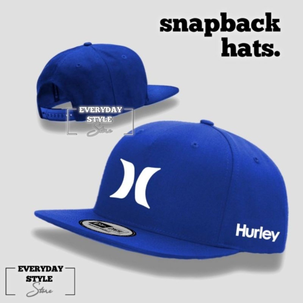 Boné De Beisebol Snapback Ajustável HURLEY De Alta Qualidade Macio Premium Algodão Adulto Hip Hop Surf Skate Estilo Casu