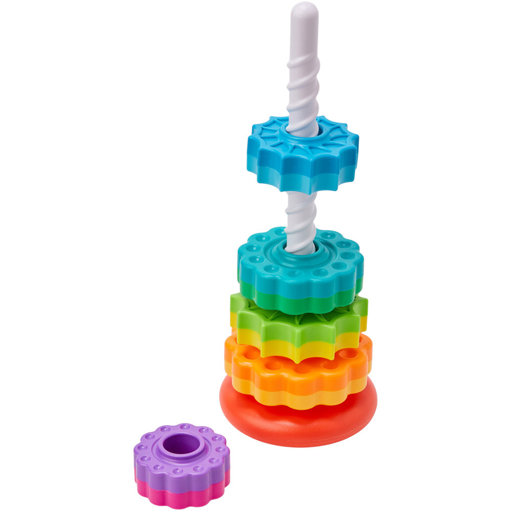 Torre De Empilhar Atividades Brinquedo Bebê Infantil Buba