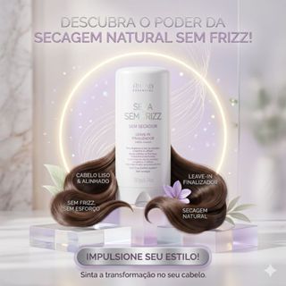 Amend Essencial Seca Sem Frizz Proteção térmica 180ml em Oferta na Shopee