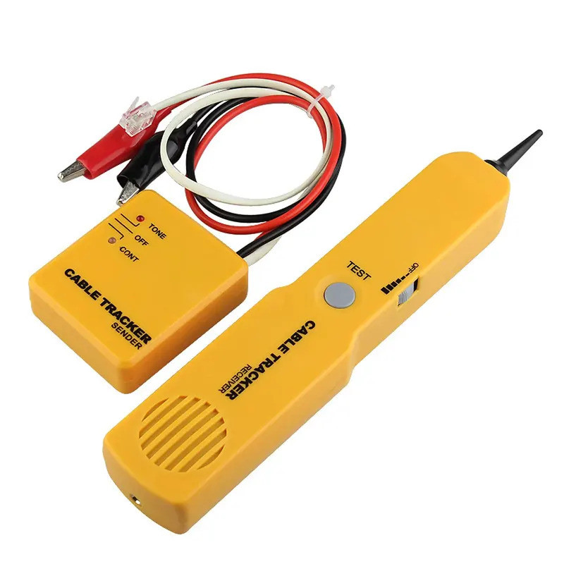 Testador De Circuito Rastreador De Fio Elétrico Com Gerador De Tom E Kit De Sonda , Localizador De Sinal De Cabo , Conti