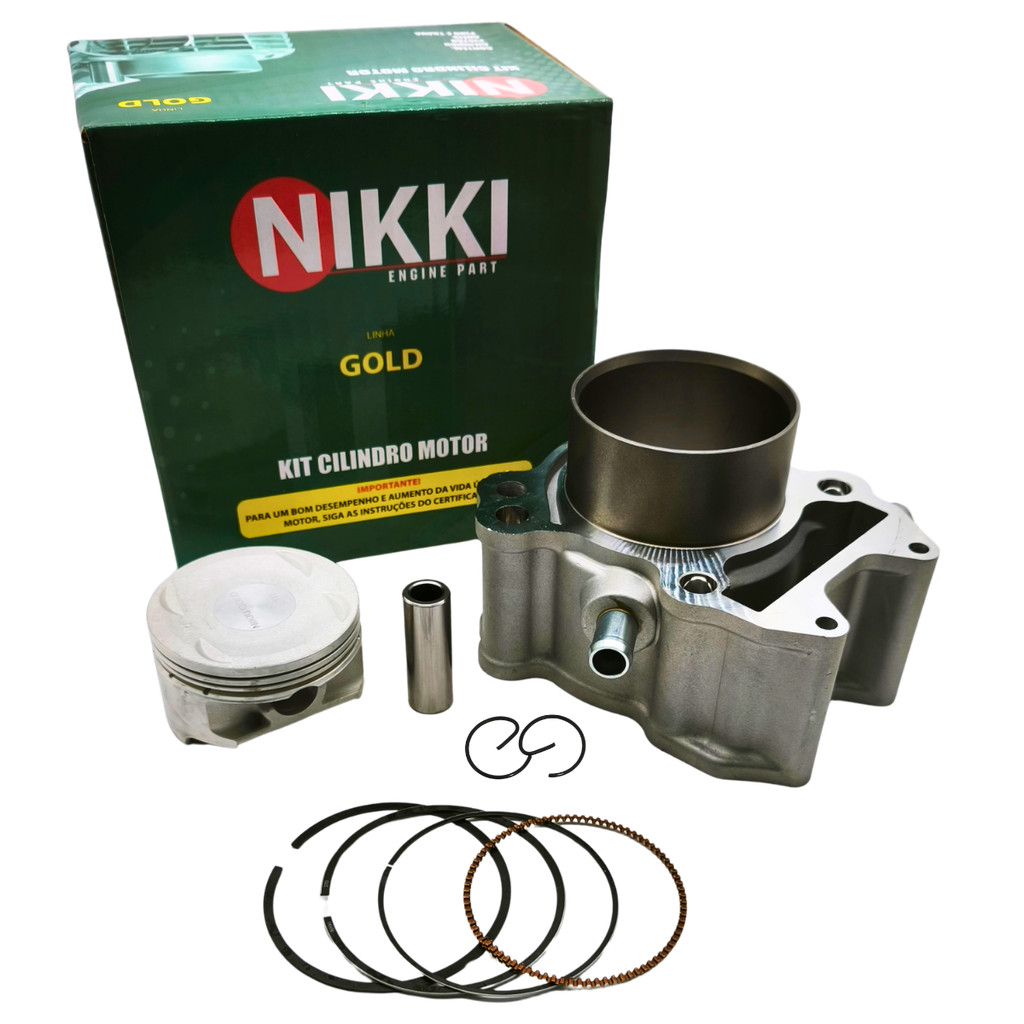 Kit Cilindro Motor pistão anéis Dafra Citycom 300i 2010 até 2023 Std