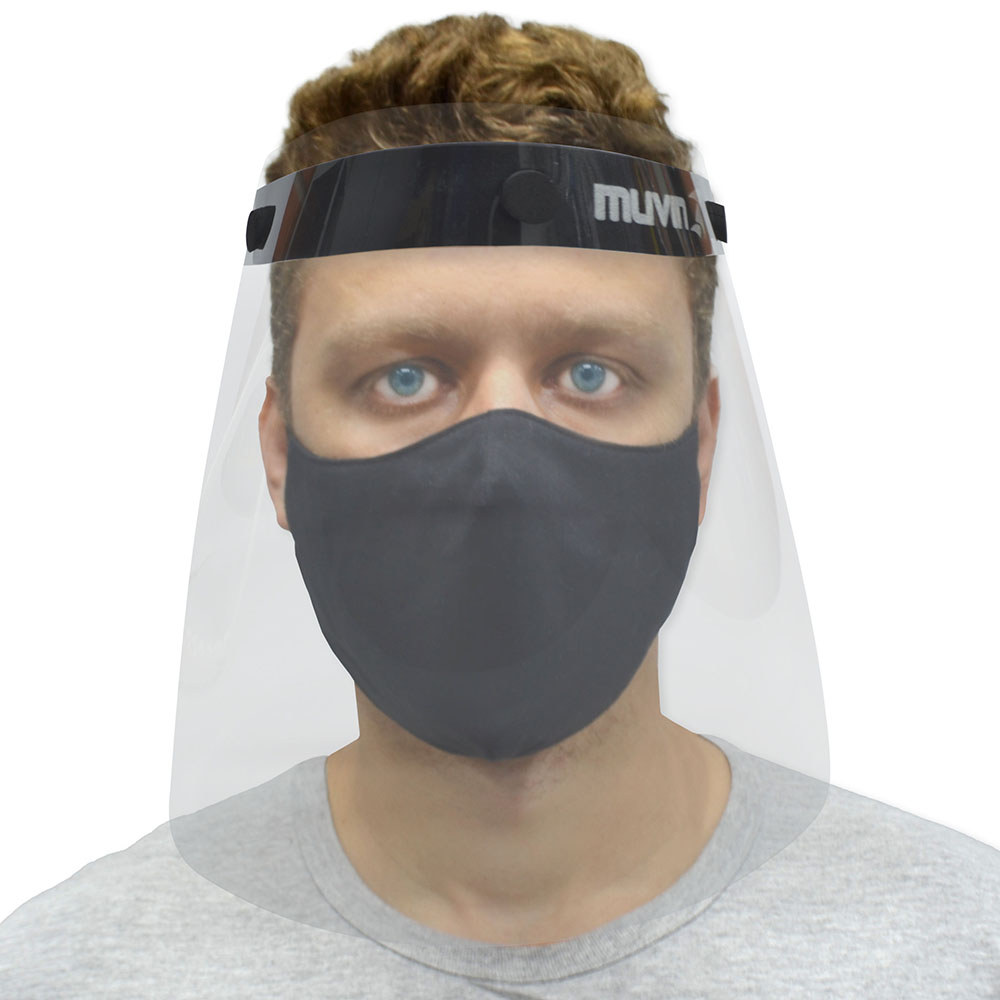 Protetor Facial Face Shield Muvin – Proteção Completa para Face e Olhos