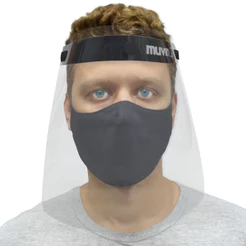 Protetor Facial Face Shield Muvin – Proteção Completa para Face e Olhos