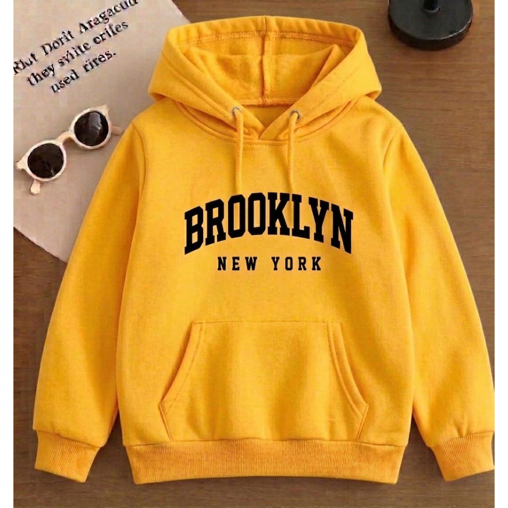 Moletom Agasalho Blusa de Frio Crianças Infantil Brooklyn Vários Tamanhos e Cores Brooklyn