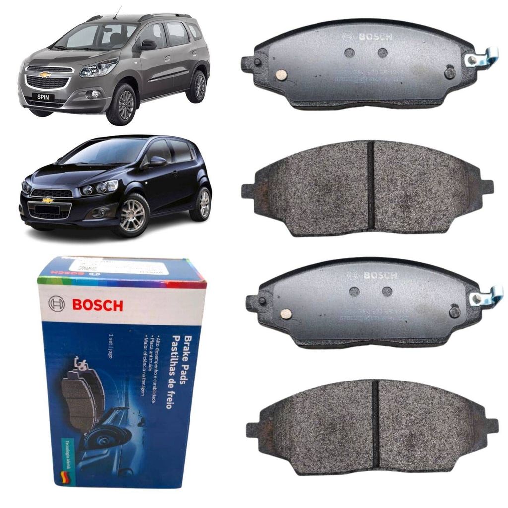 Pastilha Freio GM Spin Ltz Activ Advantage 1.8 2012 a 2019