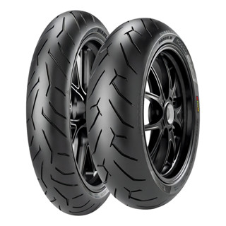 Kit 2 Pneus Aro 17 Pirelli Diablo Rosso 2 - 110/70R17 54H + 140/70R17 66H TL em Oferta na Shopee