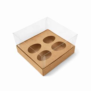 10 Caixas Para 4 Meio Ovo De Colher 50g - Pascoa em Oferta na Shopee