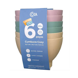 Kit Cumbuca Coza Cozy 500ml 6 Peças Brinox - 99428/3929