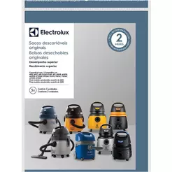 Kit 3 Sacos para Aspirador de Pó e Água Electrolux Acqua Power CSE10