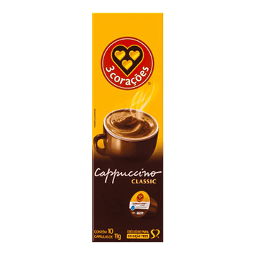 Cappuccino em Cápsula Classic 3 Corações