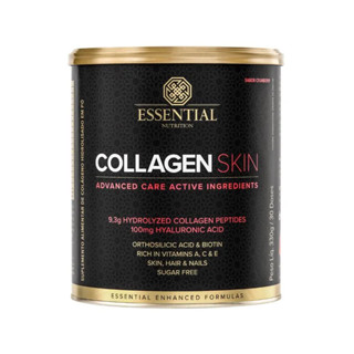 Collagen Skin Verisol Cranberry Lata 330g 30 Doses - Essential Nutrition em Oferta na Shopee