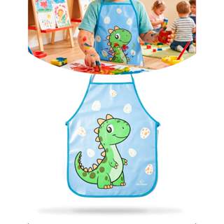 Avental Infantil Escolar Pintura Arte Impermeável Multiuso em Oferta na Shopee