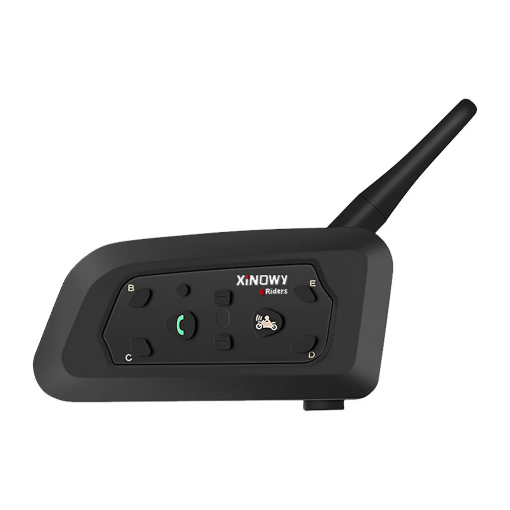 Intercomunicador V6 Pro Bluetooth para Capacete – Chamadas, Música!
