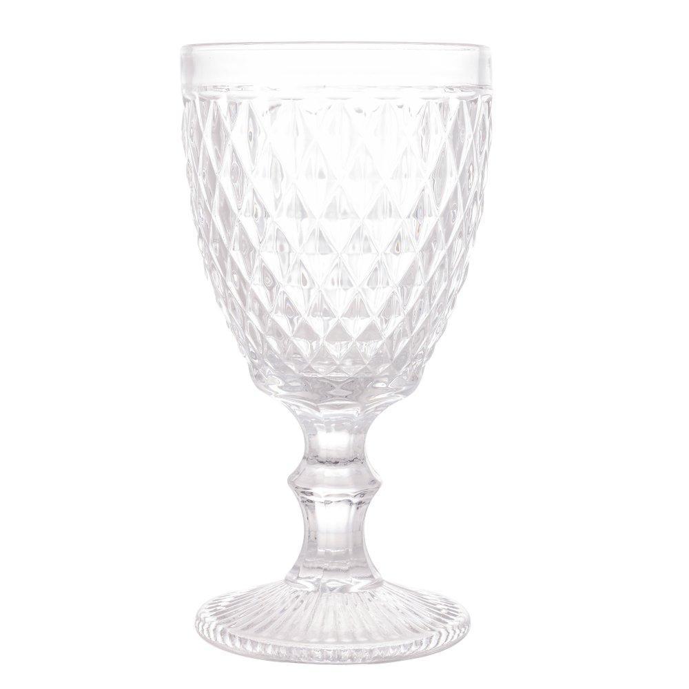 6 Taças para Água Lyor Bico de Abacaxi de Vidro 325ml