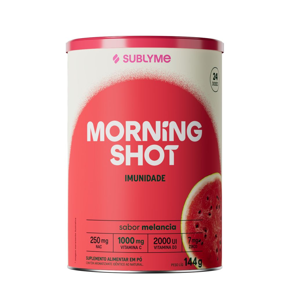 Shot Matinal Morning Shot Sublyme 144g Sabores - Mais Imunidade e Vitalidade em Oferta na Shopee