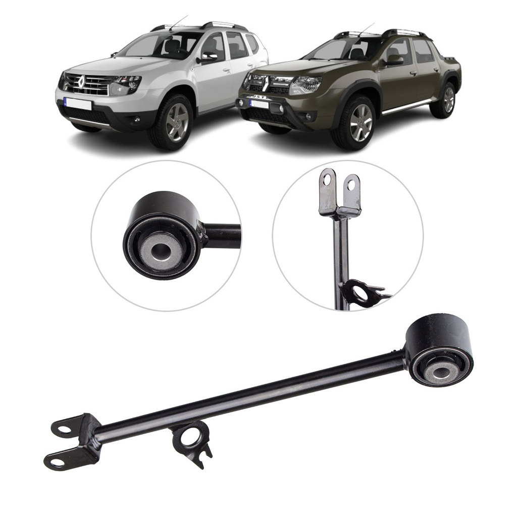 Braço Reto Traseiro Esquerdo Renault Duster 4x4 Após 2011 e Oroch 4x4 Após 2015
