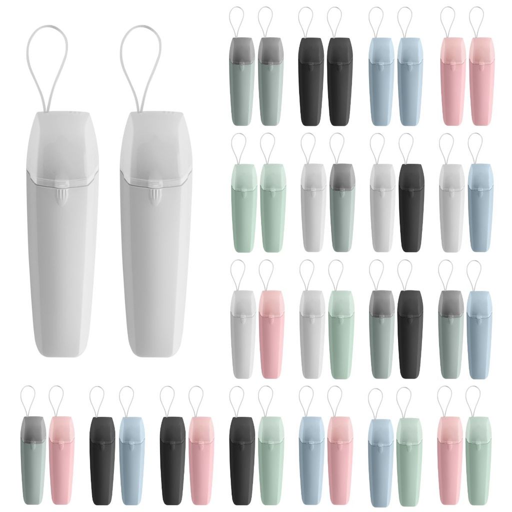 Kit 2 Porta Escova de Dente Dental Up Ou em Oferta na Shopee