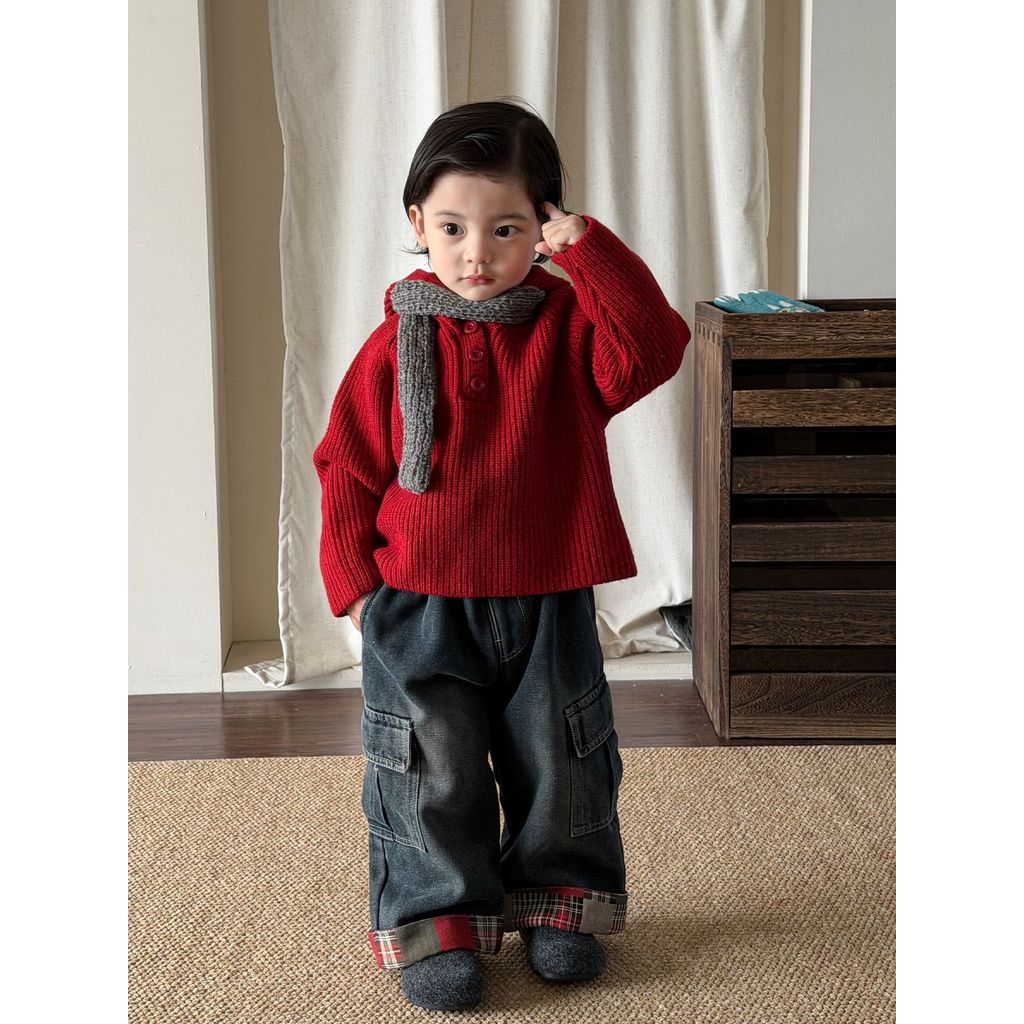 Inco roupas infantis meninos roupas de inverno forro de lã pequeno mestre moletom com capuz Jeans roupas infantis terno 