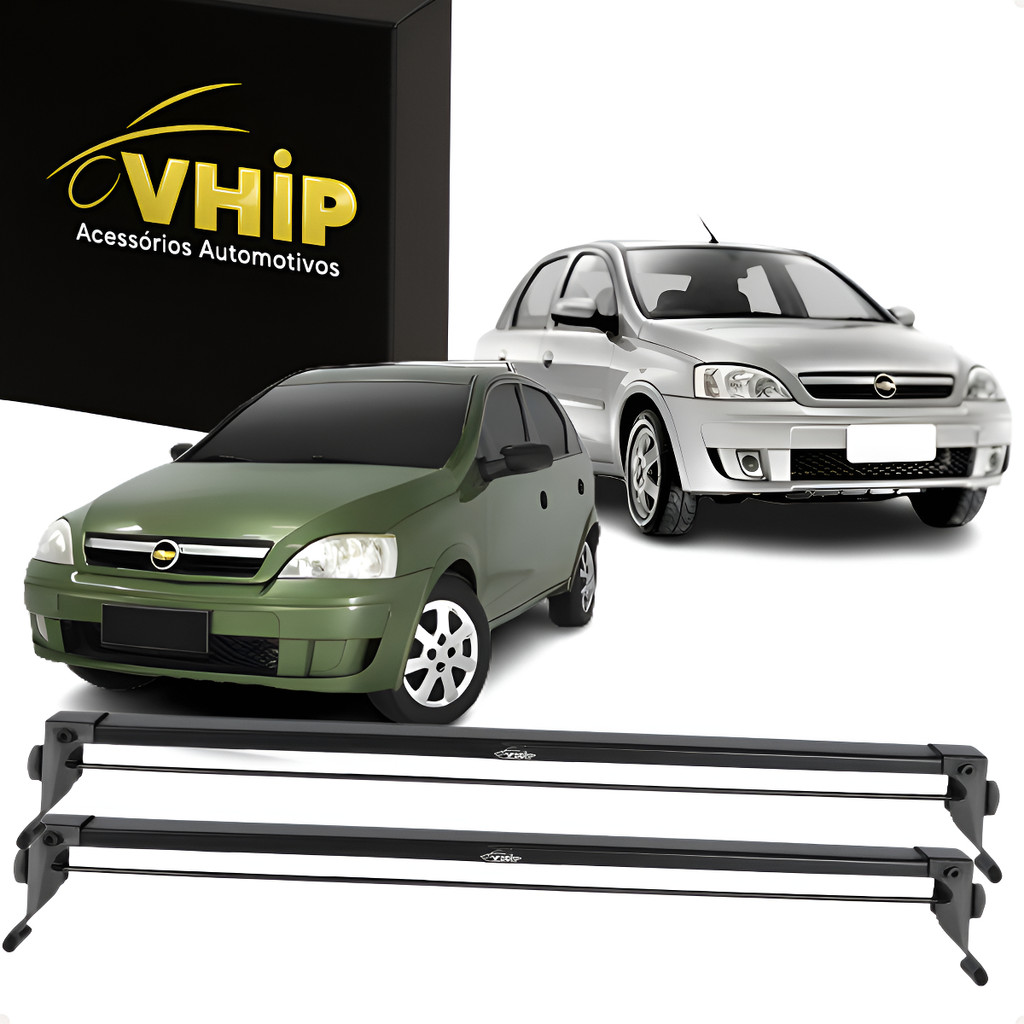 Rack Teto Travessa Fixação Friso Chevrolet Corsa Maxx Joy 2004 2005 2006 2007 2008 2009 2010 2011 2012