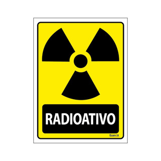 Adesivo De Sinalização Lixo Radioativo 15x20 Ecom IA - S-245 F9e em Oferta na Shopee
