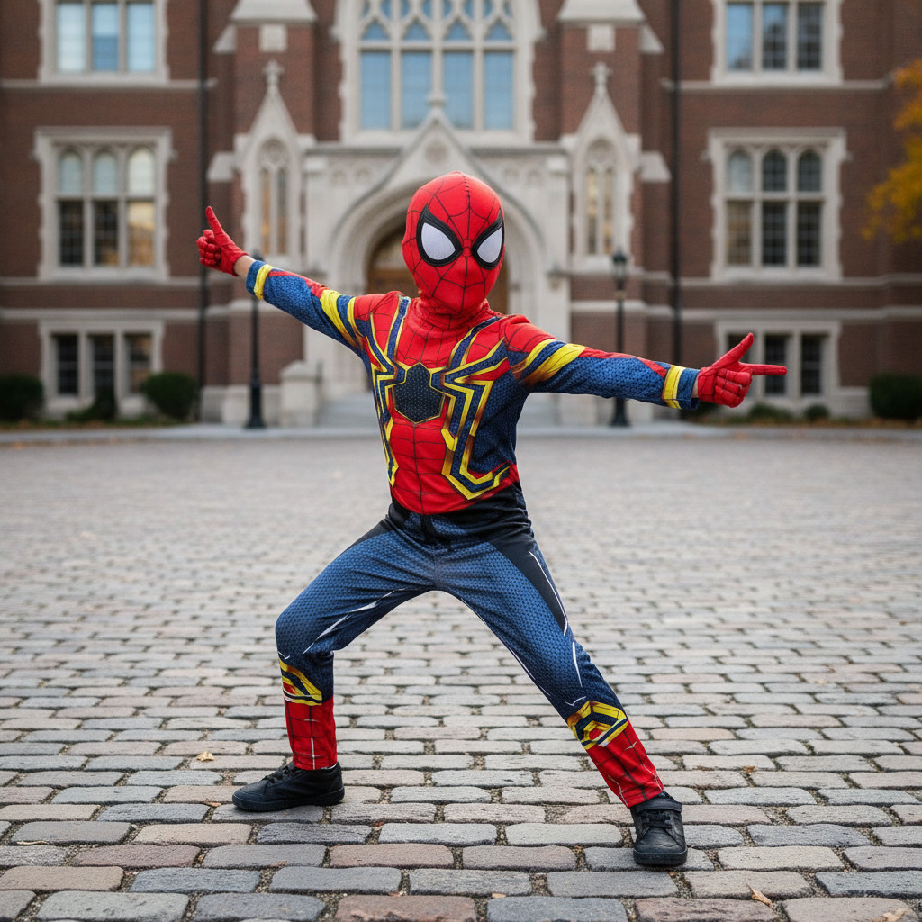 Fantasia Infantil Homem Aranha Dourado Filme Avengers Alta Q em Oferta na Shopee