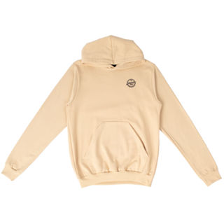 Moletom Masculino Desayner com Capuz Bege em Oferta na Shopee