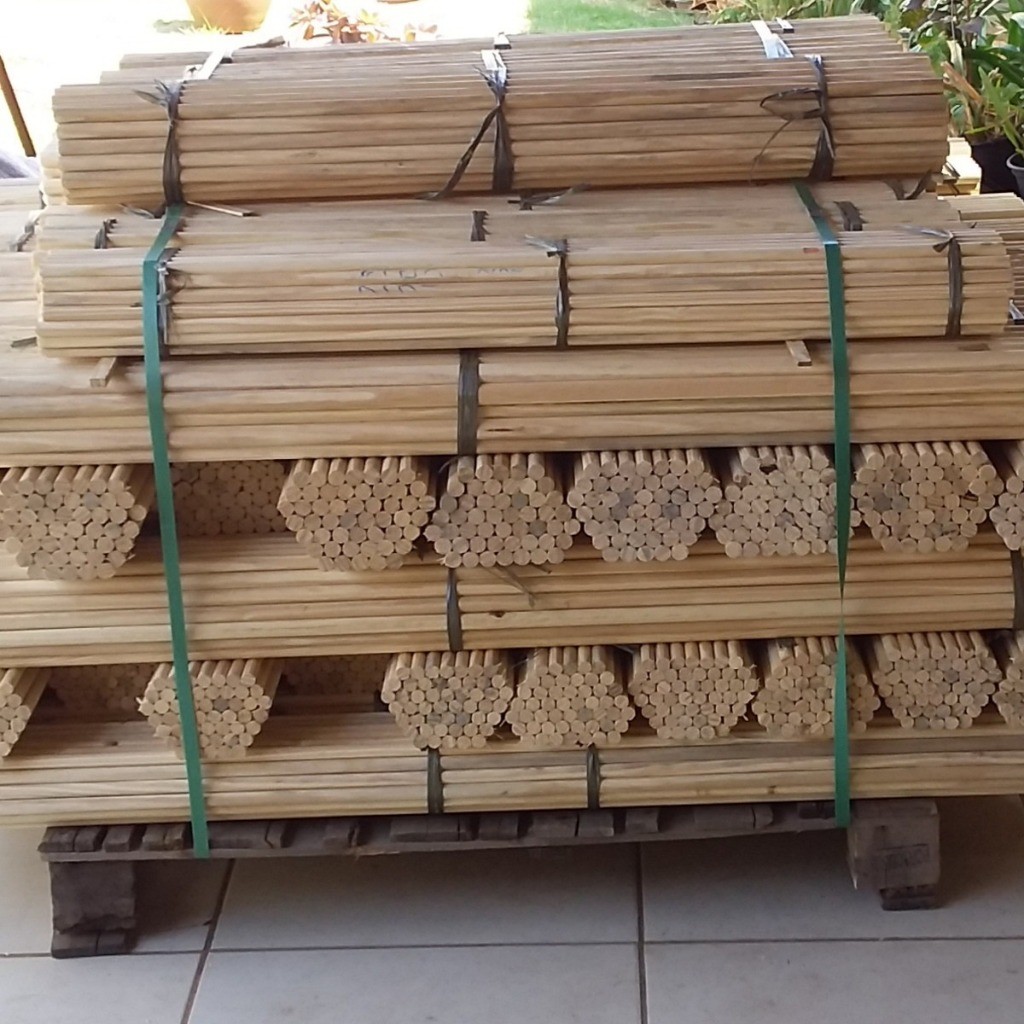 Kit 10 Bastão para Artesanato Poleiro Calopsita Gaiola Madeira Vareta de Madeira de 32 a 62 cm