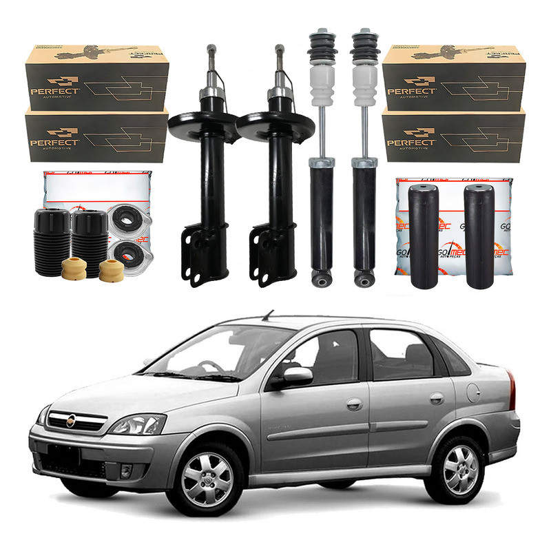 Amortecedor Dianteiro Traseiro Corsa Sedan 1.4 2007 A 2012 em Oferta na Shopee